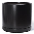 14 Inch Ceramic Planter Pot, Black